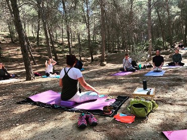 Programa de primavera: bA�o de bosque, sierra espu�a