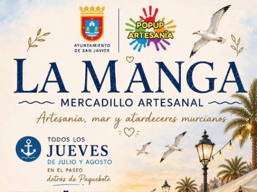 Summer arts and crafts markets in La Manga this july and august