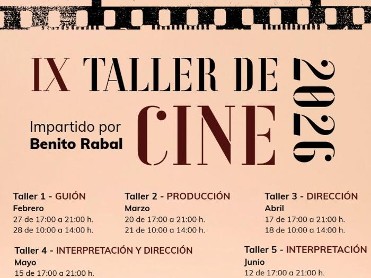 IX TALLER DE CINE 2026 