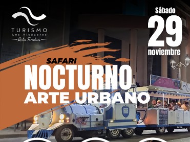 'SAFARI NOCTURNO' BY THE URBAN ART OF LOS ALCZARES