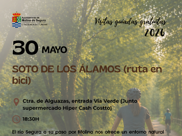 VISITA GUIADA RUTA SOTO DE LOS �LAMOS (RUTA EN BICI)