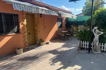 CASA HUERTA MURCIA CON CHIMENEA