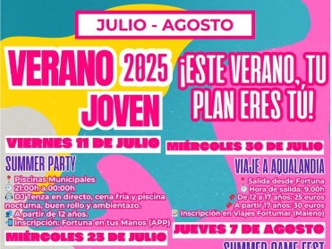 VERANO JOVEN 2025 VERANO JOVEN 2025