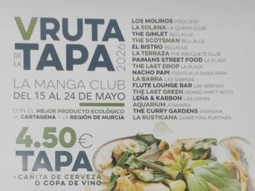 V RUTA DE LA TAPA LOVE LA MANGA CLUB