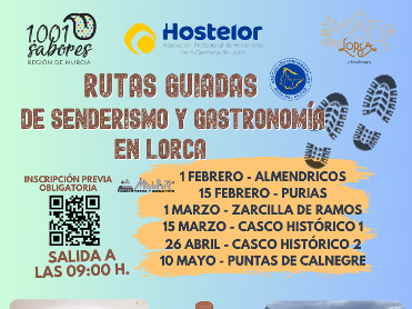 RUTAS DE SENDERISMO Y GASTRONOM�A LOCAL EN PEDAN�AS Y CASCO HIST�RICO