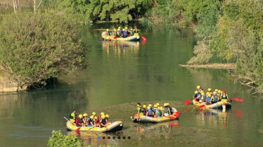 RAFTING ON THE RIVER SEGURA AND A CHANCE TO SAMPLE DISHES MADE WITH CALASPARRA RICE