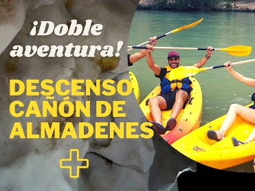 Aventura en el r�o: rafting Almadenes  y descubre  cuevas �nicas, incluida la Cueva del Puerto