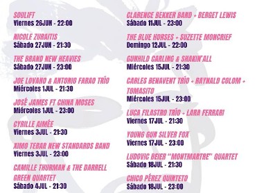 FESTIVAL INTERNACIONAL DE JAZZ SAN JAVIER 