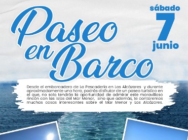 PASEO EN BARCO POR EL MAR MENOR 