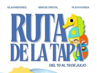 July 10 to 19 tapas route in islas menores, mar de cristal and playa honda