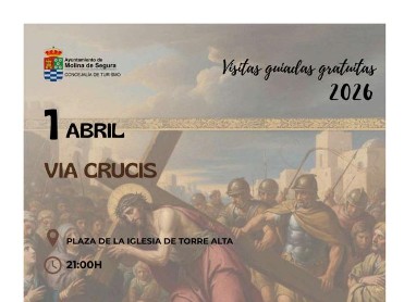 V�a Crucis Viviente de Torrealta de Molina.    21:00 horas