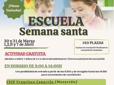 Escuela de Semana Santa 2026