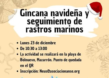 Gincana Navidea y seguimiento de rastros marinos