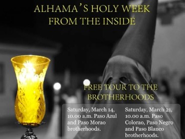 MARCH 14 FREE ENGLISH LANGUAGE TOUR: INSIDE THE HOLY WEEK OF ALHAMA DE MURCIA