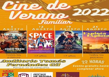 Agosto Cine de Verano Familiar 2022