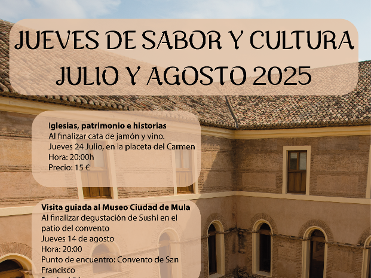 Jueves de sabor y cultura. iglesias, patrimonio e historias.