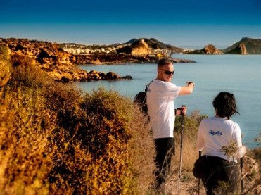 September 13 explore the cuatro calas coastline of �guilas on a free guided walk