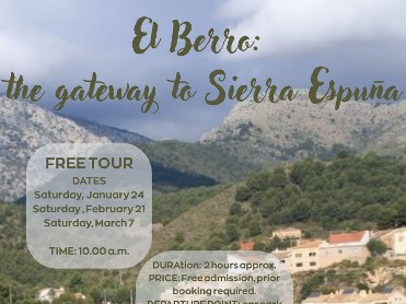 EL BERRO: THE GATEWAY TO SIERRA ESPU�A (TOUR IN ENGLISH)