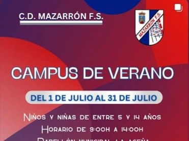 CD Mazarrón FS organiza su Campus de Fútbol Sala CD Mazarrón FS organiza su Campus de Fútbol Sala