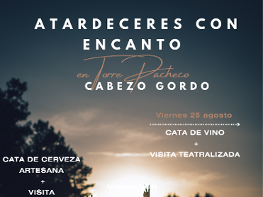 ATARDECERES CON ENCANTO: VISITA TEATRALIZADA AL CABEZO GORDO Y CUEVA DEL AGUA EL 17 JUNIO 2023