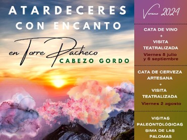 ATARDECERES CON ENCANTO: ESCAPE CAVE CABEZO GORDO + VISITA GUIADA 