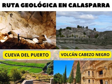 RUTA GEOLÓGICA EN CALASPARRA. INCLUYE LA VISITA A LA CUEVA DEL PUERTO