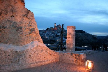 RUINAS DE LA ERMITA DE SAN SEBASTI�N. MIRADOR