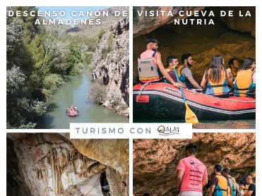 AVENTURA EN EL R�O: RAFTING ALMADENES  Y DESCUBRE  CUEVAS �NICAS, INCLUIDA LA CUEVA DEL PUERTO