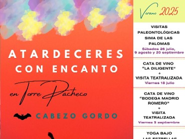 ATARDECERES CON ENCANTO: BAO DE GONG AL ATARDECER EN EL CABEZO GORDO EL 29 AGOSTO 2025