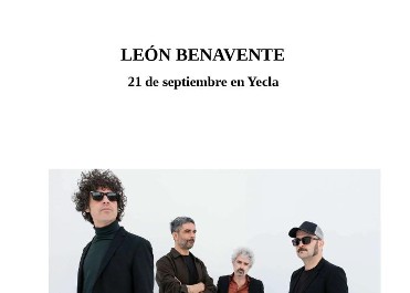 CONCIERTO LEON BENAVENTE EN YECLA 