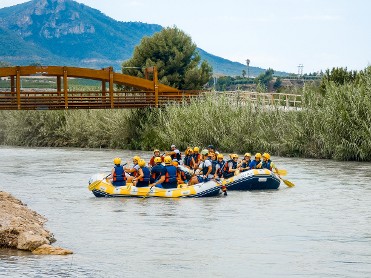 Descenso del r�o Segura. tramo desde el pajare del horno hasta Cieza