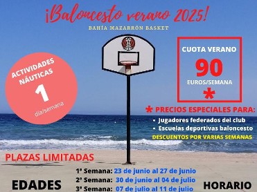 Campus de Verano Bahía Mazarrón Basket 2025 Campus de Verano Bahía Mazarrón Basket 2025