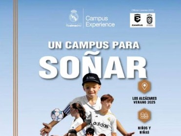 AUGUST 4 TO 8 REAL MADRID TRAINING CAMP FOR YOUNGSTERS IN LOS ALCÁZARES AUGUST 4 TO 8 REAL MADRID TRAINING CAMP FOR YOUNGSTERS IN LOS ALCÁZARES