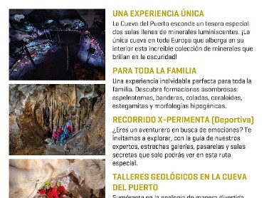 EXCURSIONES Y TALLERES �NICOS CON QALAT: BATEO, PALEONTOLOG�A Y MINERALES PRECIOSOS