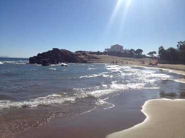 Calas v�rgenes de bolNuevo. naturaleza salvaje.