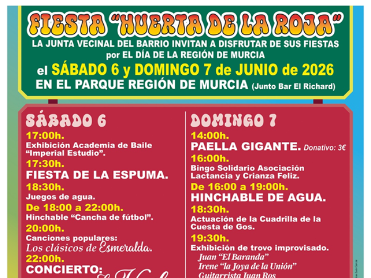 Fiesta vecinal Huerta de la Roja 