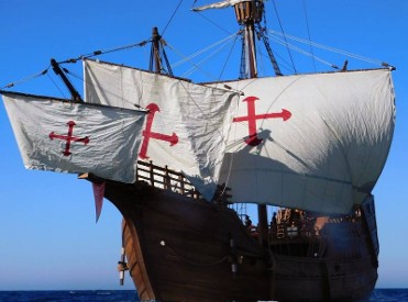 CANCELLED - JANUARY 28 TO FEBRUARY 1 COLUMBUS FLAGSHIP REPLICA DOCKS IN �GUILAS FOR PUBLIC TOURS