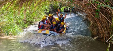 RAFTING ARROZALES DE CALASPARRA CON REPORTAJE FOTOGR�FICO