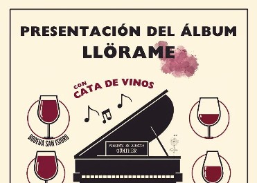Presentacin del album LLRAME con cata de vinos