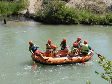 EXPERIENCE - RAFTING ON THE RIVER SEGURA