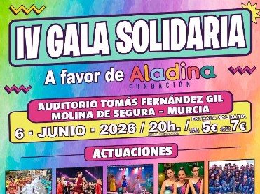 Iv gala solidaria a favor de la fundaci�n aladina