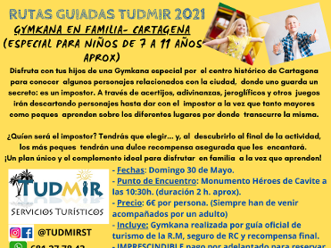Gymkana en familia: Cartagena para peques de 7 a 11 A�os aprox.