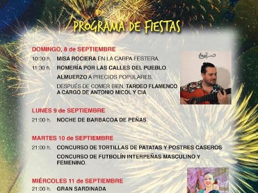 FIESTAS PATRONALES EL JIMENADO