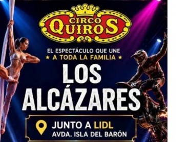 August 14 to 23 the circus comes to town in Los Alc�zares!