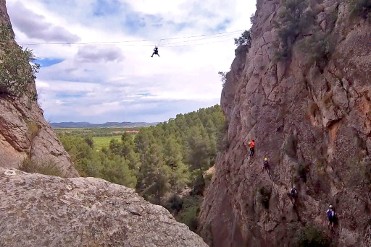  LA VA FERRATA DEL BARRANCO DEL CIERVO