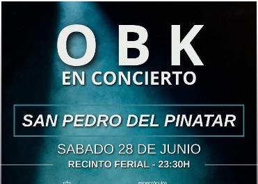 CONCIERTO DE OBK CONCIERTO DE OBK