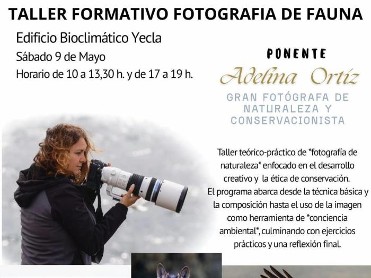 TALLER FORMATIVO DE FOTOGRAF�A DE FAUNA