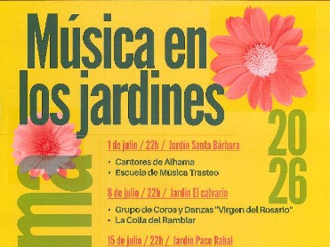 M�SICA EN LOS JARDINES 2026