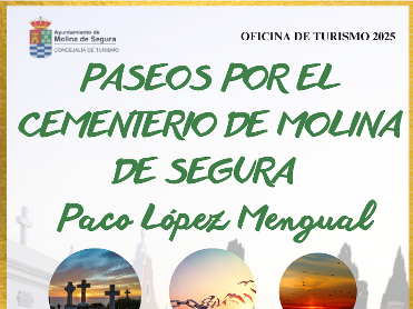 PASEOS POR EL CEMENTERIO. VISITA TEATRALIZADA.   20:00 HORAS