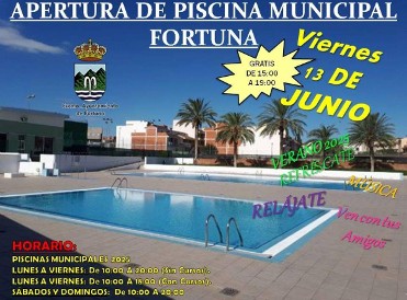 APERTURA DE PISCINA MUNICIPAL FORTUNA